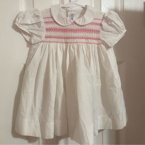 Vintage Nathan Krauskopf Hand Smocked Dress - Picture 1 of 8